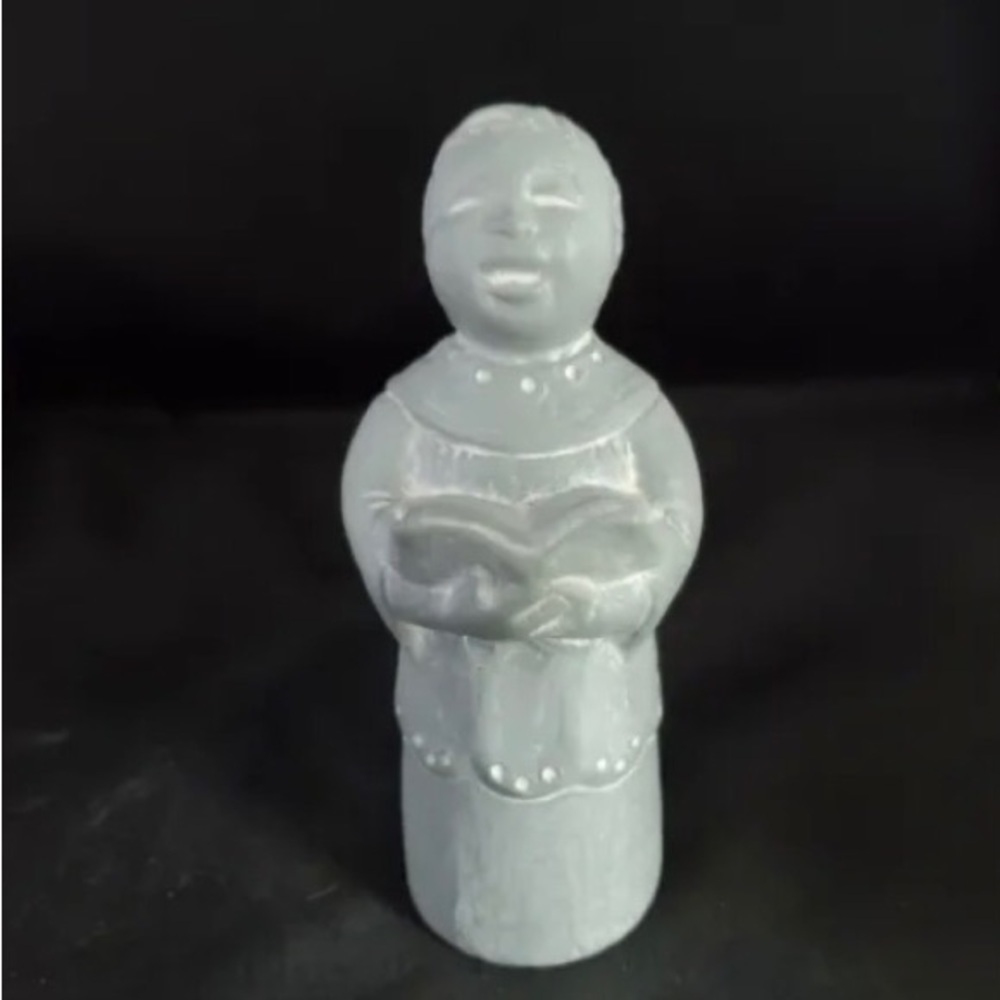 Isabel Bloom 1997 Boy Angel Singing With Song Book 6" Figurine